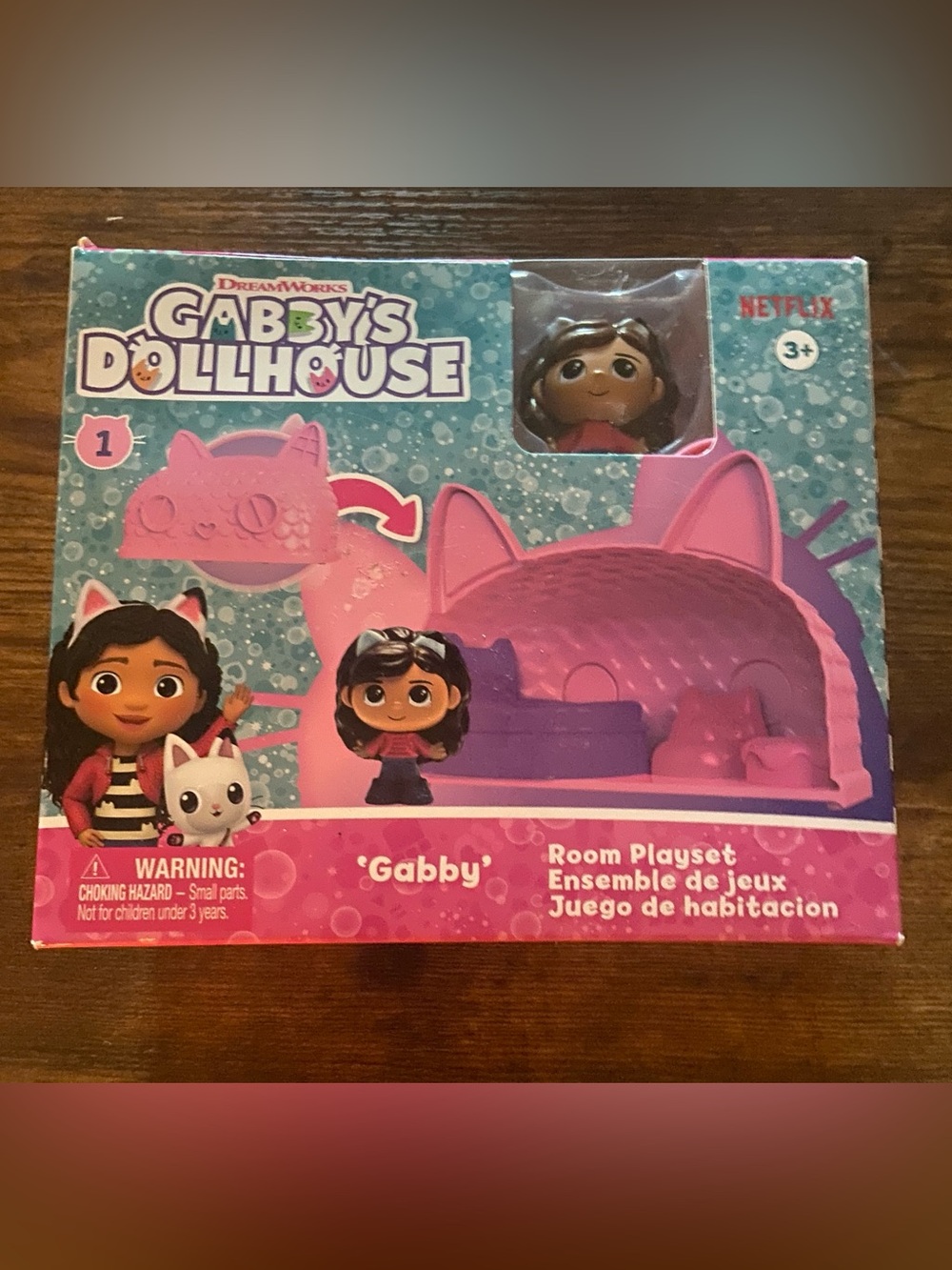 New in Box DreamWorks Spin Master Gabby’s Dollhouse Playset Gabby Doll NIB